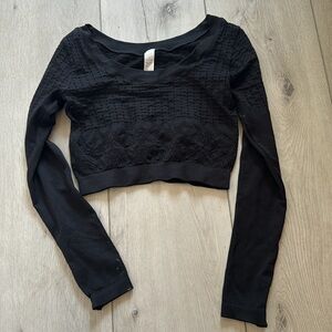 Crop athletic top
